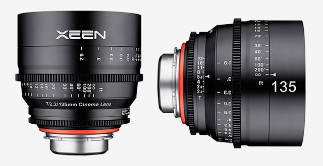 Xeen 135mm Prime Lens T2.2