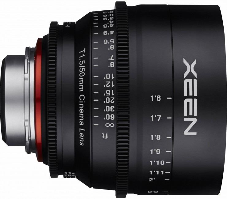 Xeen 85mm Prime Lens T 1.5